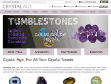 Tablet Screenshot of crystalage.com